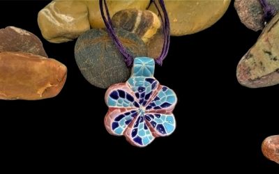 Técnica decorativa cerámica Falsa Cuerda Seca. Vídeo 19