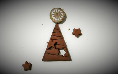 Mis piezas de arcilla para Navidad. Vídeo 32