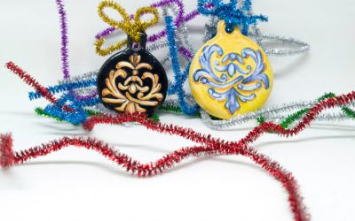 Bolas de Navidad: Talavera y Versace. Vídeo 33