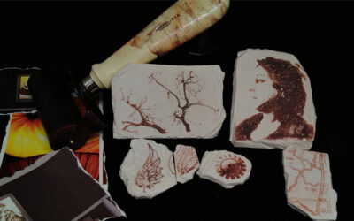 Técnica de impresión en cerámica. Vídeo 53