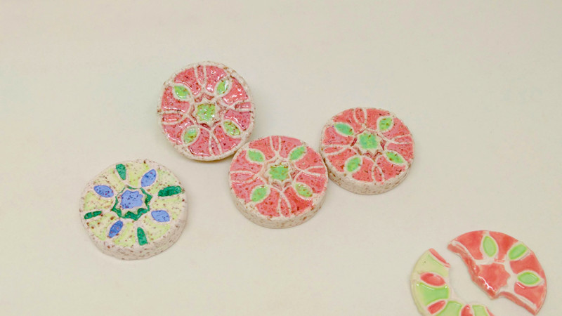 Cuenca y arista. Técnica decorativa cerámica. Vídeo 56