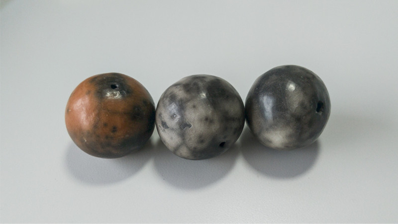 Rakú desnudo o naked rakú, decoraciones de humo. Vídeo 58