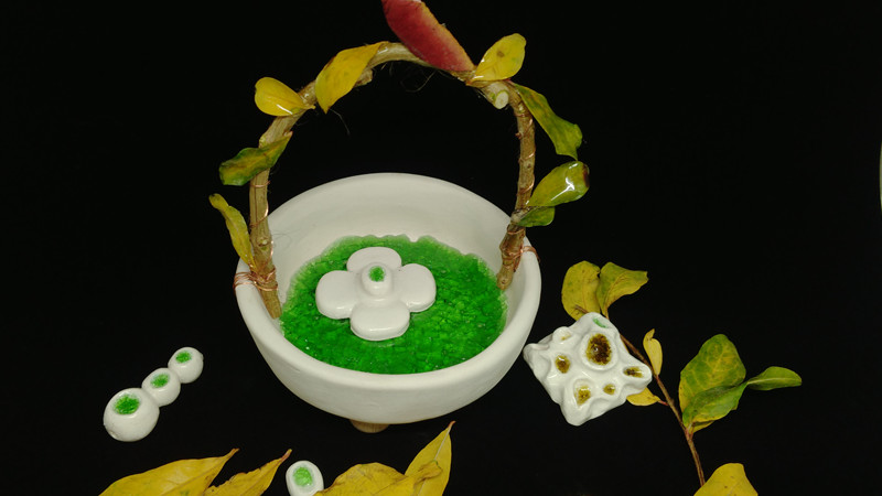 Cerámica y vidrio reciclado. Vídeo 62